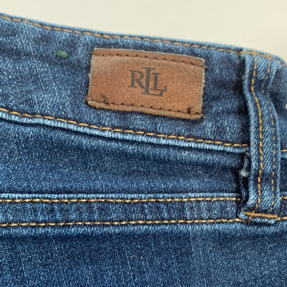 Lauren Ralph Lauren Women's Jeans - style modern straight curvy size 10 - Picture 8 of 9